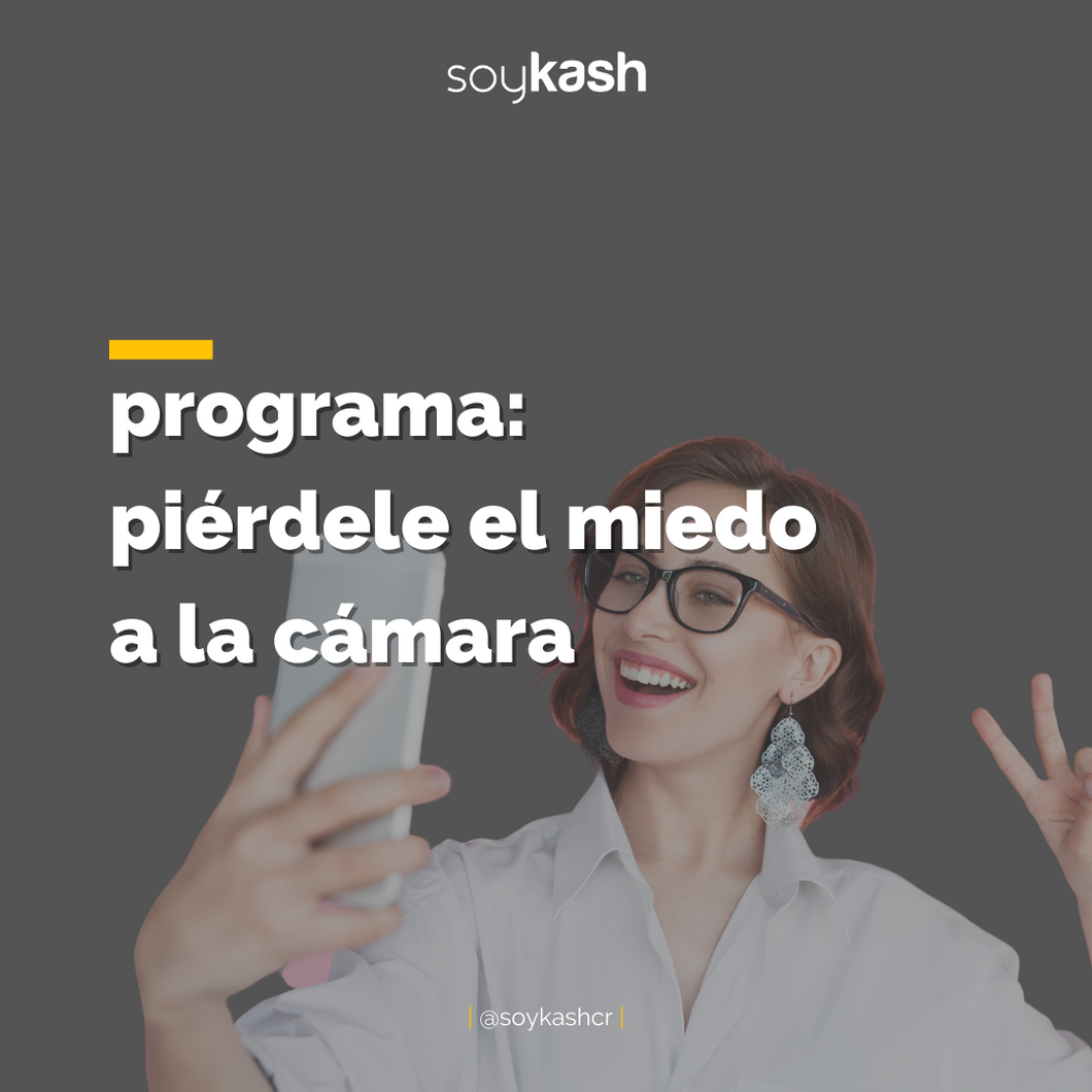 Programa: 30 días para perderle el miedo a la cámara